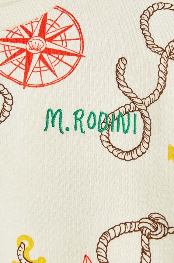 Mini Rodini bluza dziecięca Nautical beżowy 2462011200