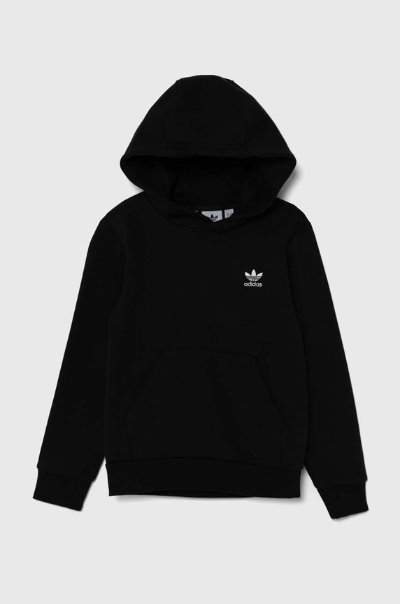 adidas Originals bluza copii HOODIE IW3500 negru AW24