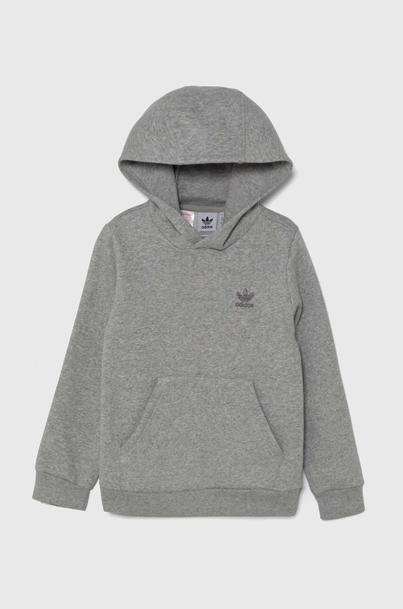 Παιδική μπλούζα adidas Originals HOODIE IX5285 γκρί AW24
