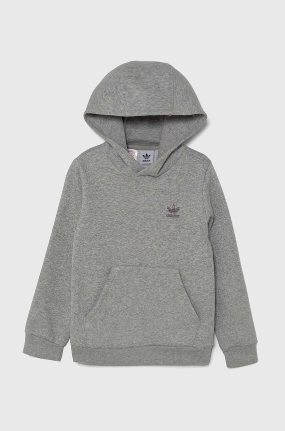 Παιδική μπλούζα adidas Originals HOODIE IX5285 γκρί AW24