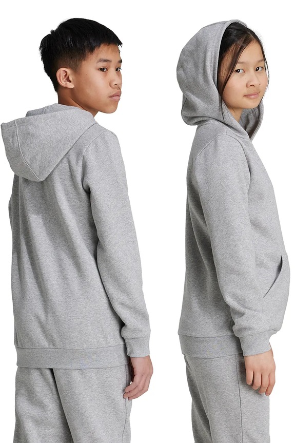 Παιδική μπλούζα adidas Originals HOODIE IX5285 γκρί