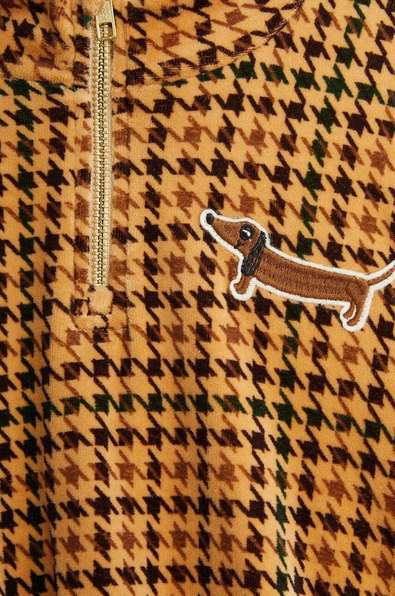 Dječja pamučna dukserica Mini Rodini Dog bež 2472011213