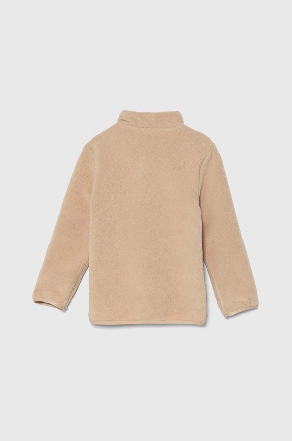 Dječja majica od flisa adidas Originals POLAR FLEECE HZ IX9846 bež AW24