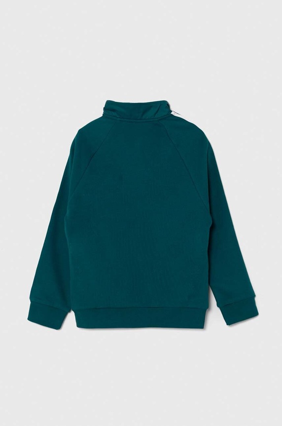 Fiú adidas Originals gyerek melegítőfelső pamutból HZ CREW IY0012 türkiz