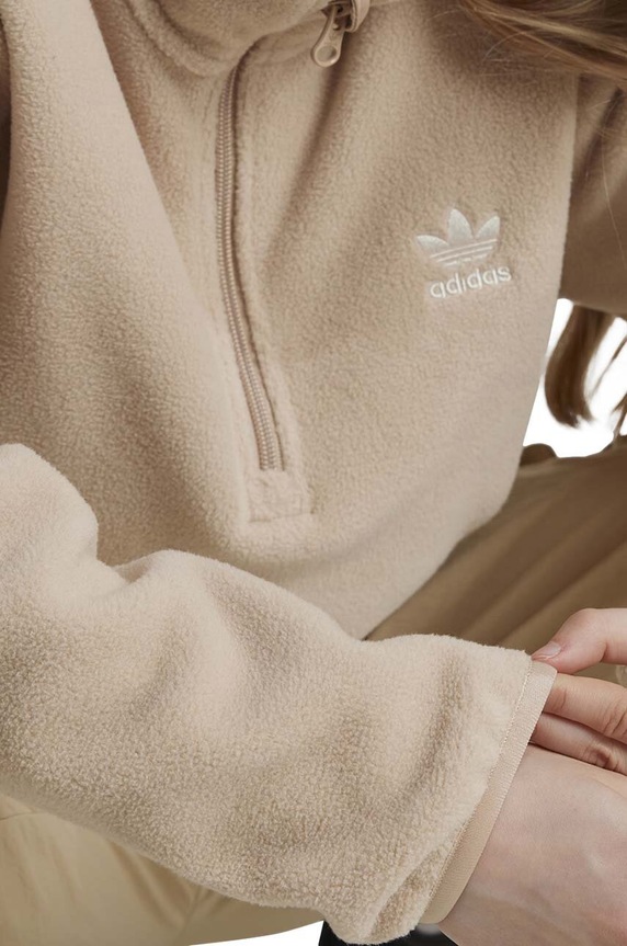 Βρεφική μπλούζα fleece adidas Originals POLAR FLEECE HZ IY5017
