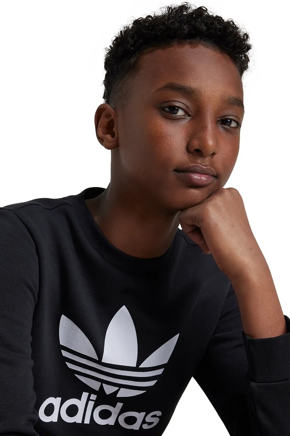 Dječja dukserica adidas Originals TREFOIL CREW IY7435