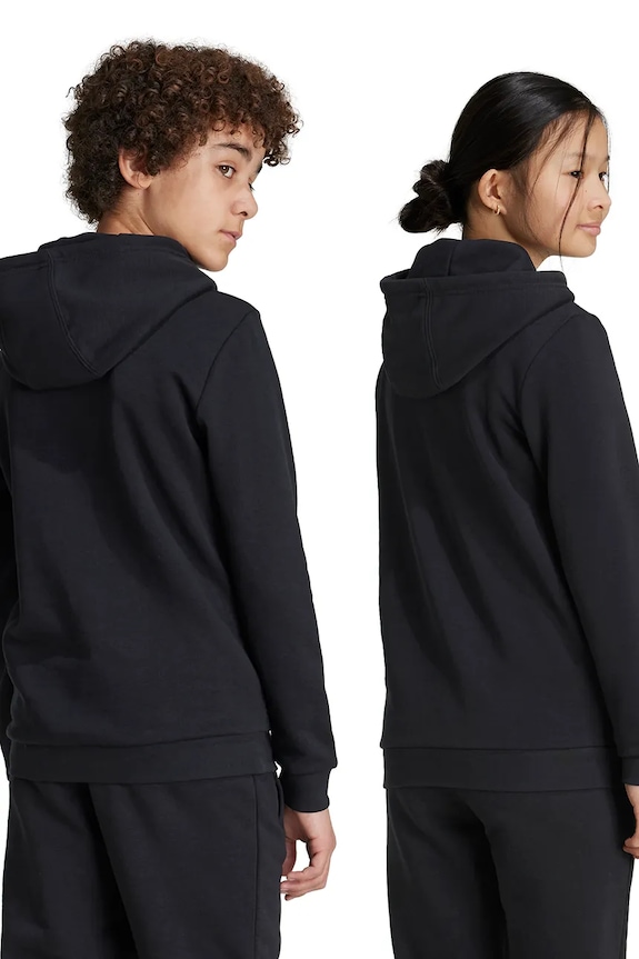 Dječja dukserica adidas Originals TREFOIL HOODIE IY7446 crna