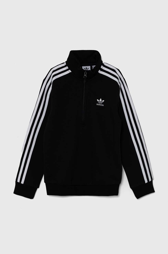 Dječja dukserica adidas Originals HZ SWEATSHIRT IY7450 crna AW24