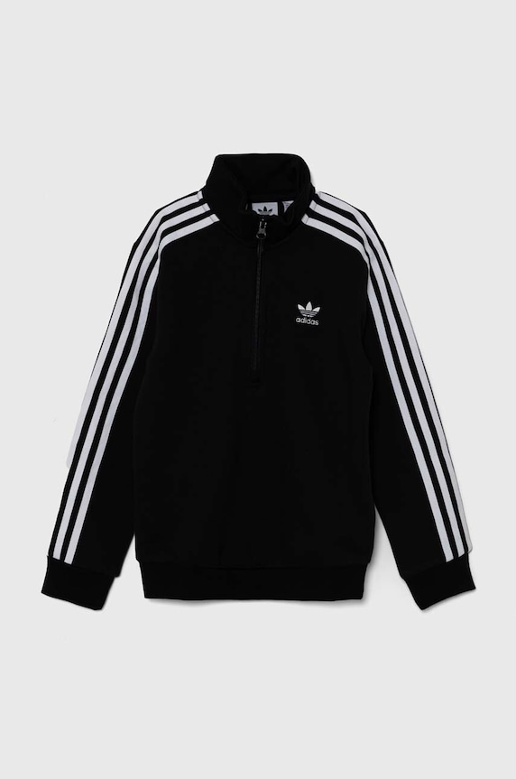 Dječja dukserica adidas Originals HZ SWEATSHIRT IY7450 crna AW24