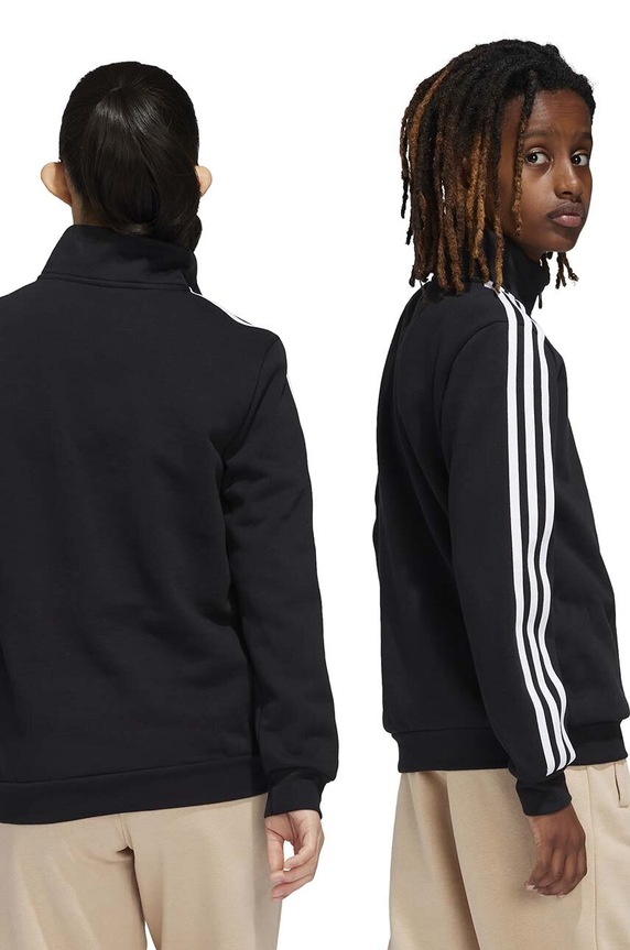 Dječja dukserica adidas Originals HZ SWEATSHIRT IY7450 crna