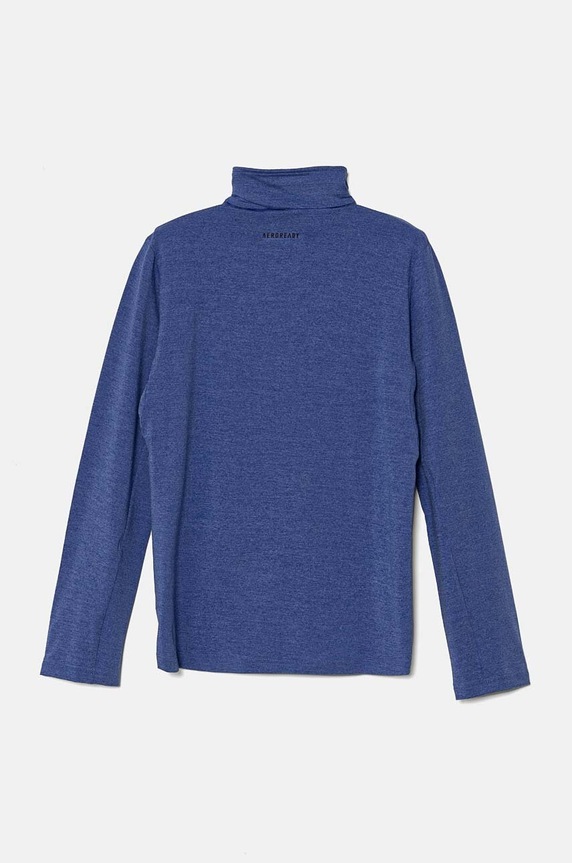 CHLAPEC Dětská mikina adidas J HEA 1/2 ZIP IY7782 modrá