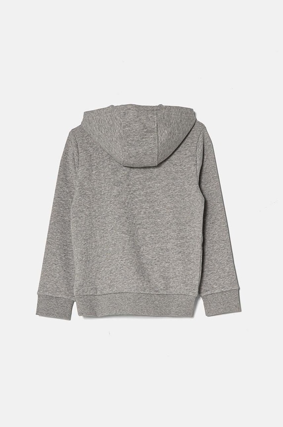 Dječaci Dječja dukserica adidas Originals TREFOIL HOODIE IY7442 siva