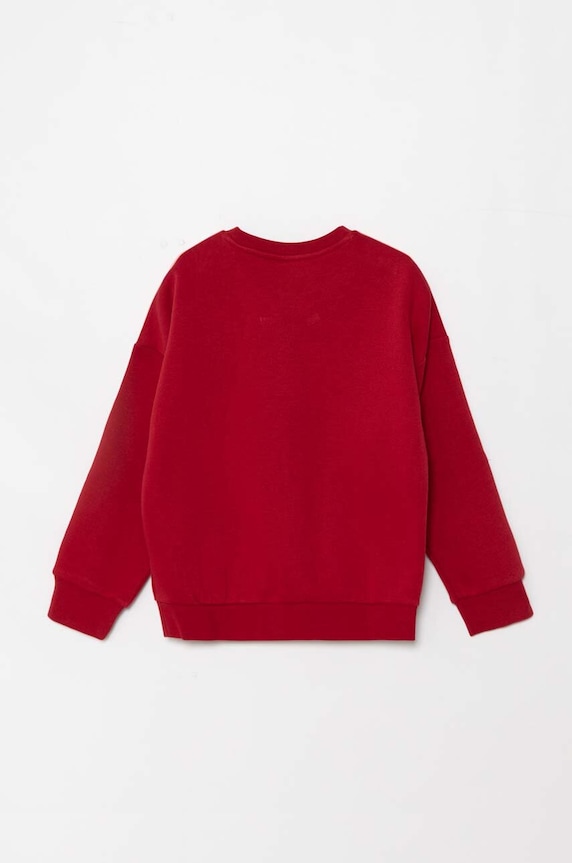 Αγορίστικα Παιδική μπλούζα adidas Originals CREW IY9548 κόκκινο