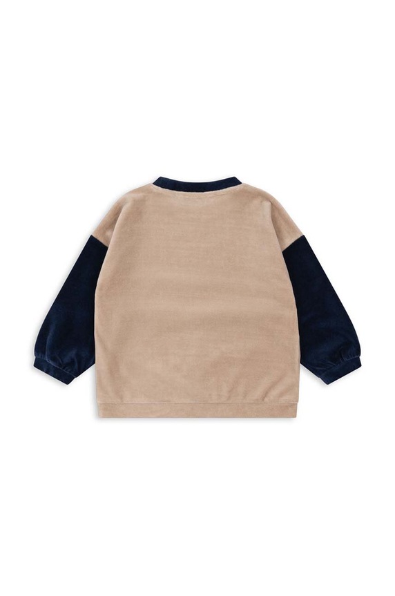 Chłopiec Konges Sløjd bluza dziecięca WALLY SWEATSHIRT GOTS KS101733 beżowy