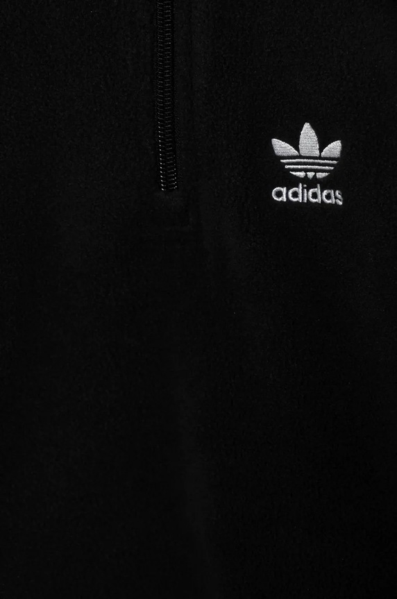 CHLAPEC Kojenecká fleecová mikina adidas Originals POLAR FLEECE HZ IW1010 černá