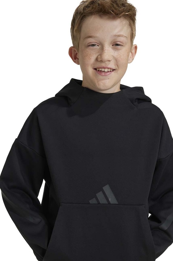 Detská mikina adidas J Z.N.E. HD čierna JF2489