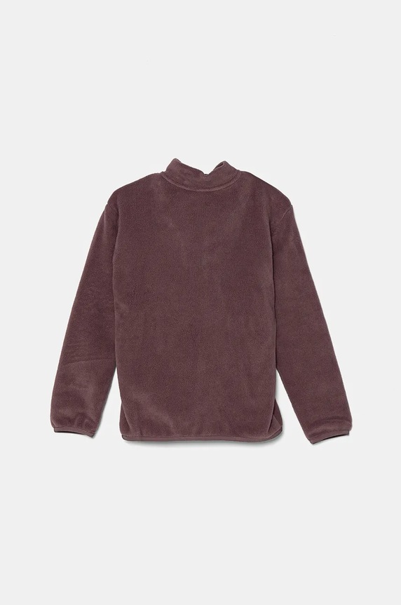 Dječaci Dječja majica od flisa adidas Originals POLAR FLEECE HZ IY5015 ljubičasta