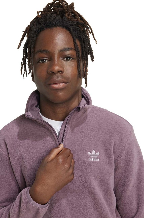 Dječja majica od flisa adidas Originals POLAR FLEECE HZ IY5015