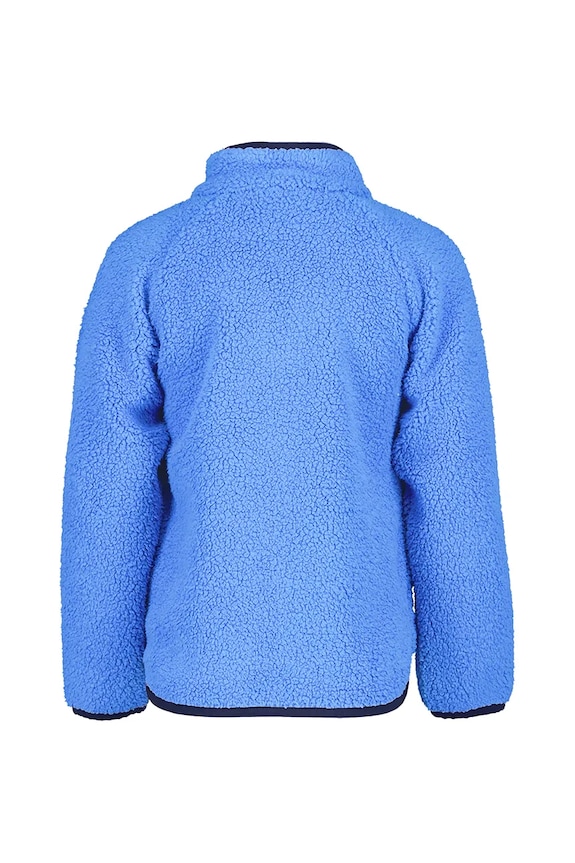 Chlapec Detská fleecová mikina Didriksons GIBBS KIDS FULLZIP 505577 modrá