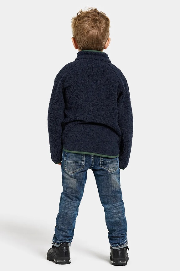 Dječja majica od flisa Didriksons GIBBS KIDS FULLZIP 505577