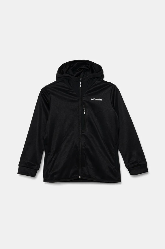 Columbia bluza dziecięca Columbia Tech z kapturem czarny 2087491