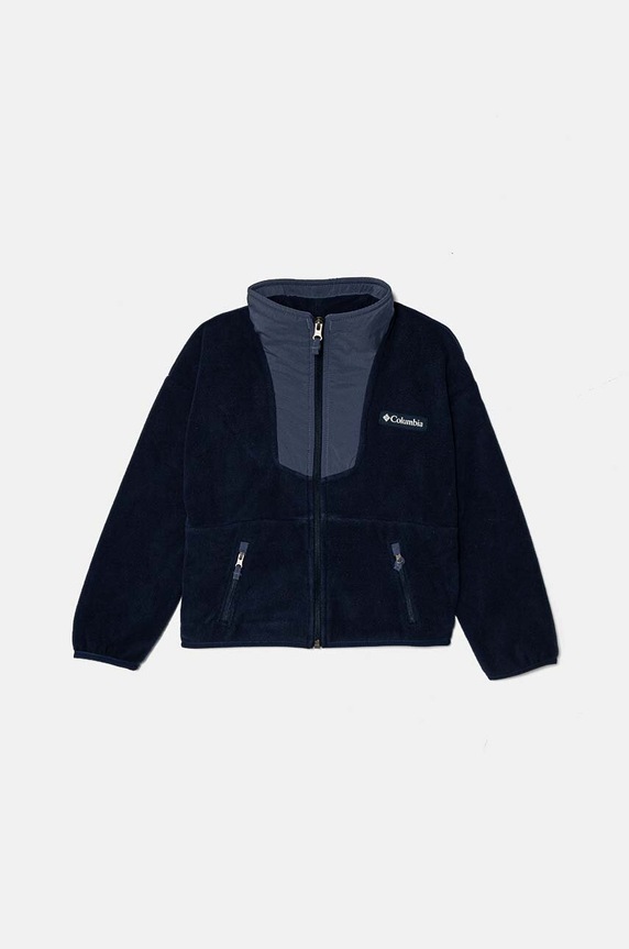 Βρεφική μπλούζα fleece Columbia Sequoia Grove χωρίς κουκούλα σκούρο μπλε 2087631