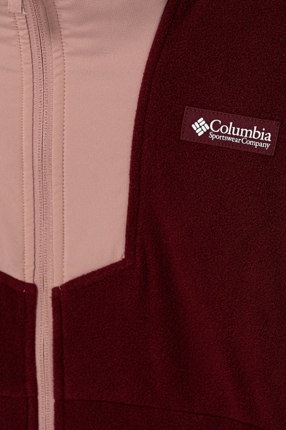Băieți Columbia hanorac polar pentru copii Sequoia Grove 2087631 burgundia
