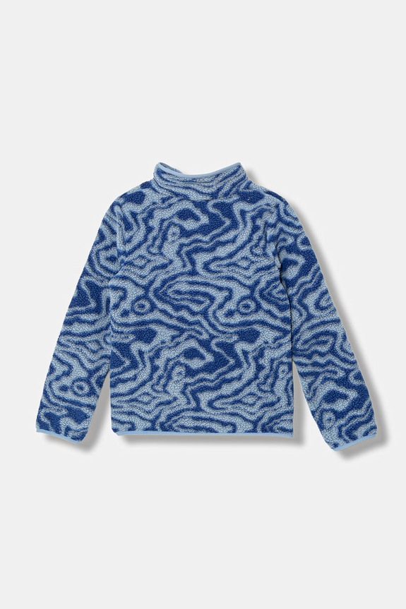 Βρεφική μπλούζα fleece Columbia Helvetia 2097071 μπλε SS26