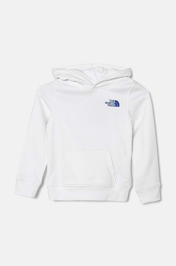 The North Face bluza dziecięca REDBOX REGULAR P/O HOODIE z kapturem biały NF0A89H9FN41