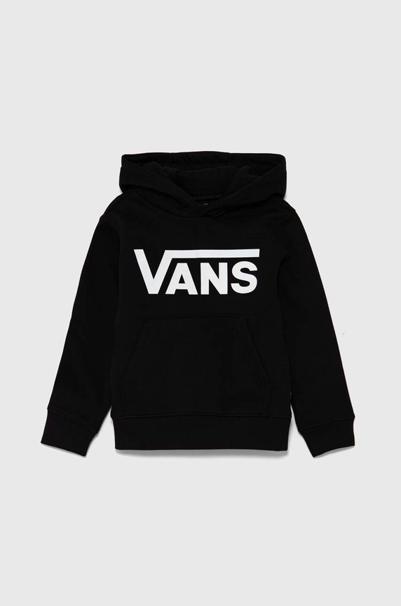 Dětská mikina Vans Vans Classic Kids PO s kapucí černá VN000JYEBLK1