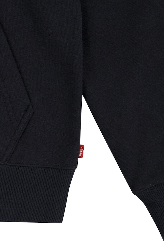 Levi's gyerek felső MINI BATWING HOODIE fekete 9EL452