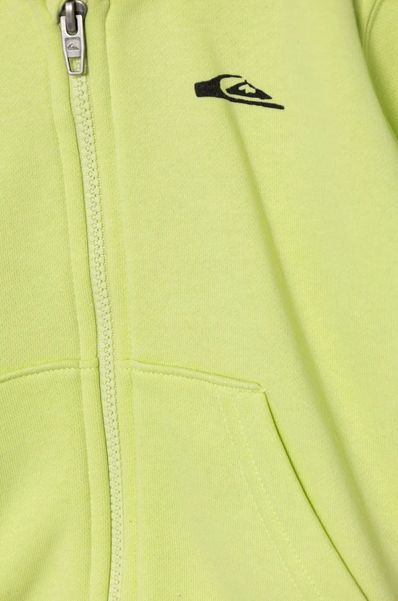 CHLAPEC Dětská mikina Quiksilver GRAPHIC ZIP HOODIE AQKFT03047 zelená