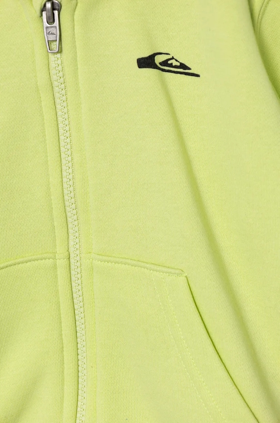 CHLAPEC Dětská mikina Quiksilver GRAPHIC ZIP HOODIE AQKFT03047 zelená