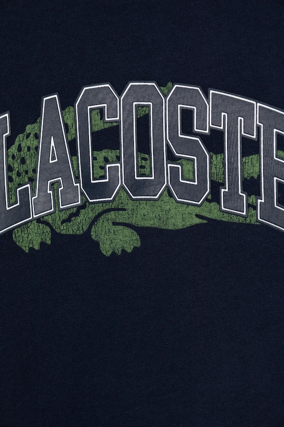 Chlapec Detská mikina Lacoste SJ2493 tmavomodrá