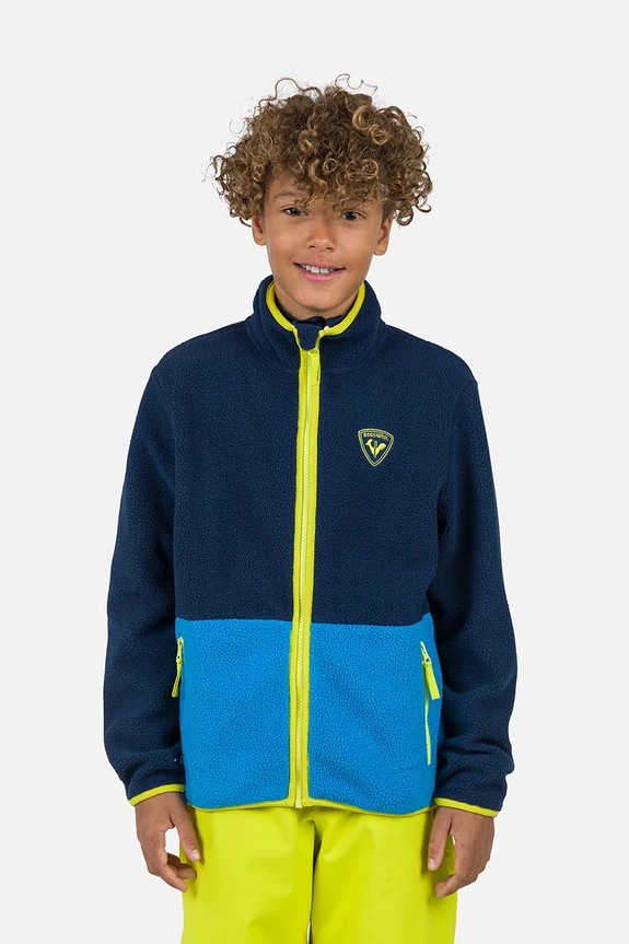 Rossignol hanorac polar pentru copii ALLTRACK cu modele bleumarin RLNYL08
