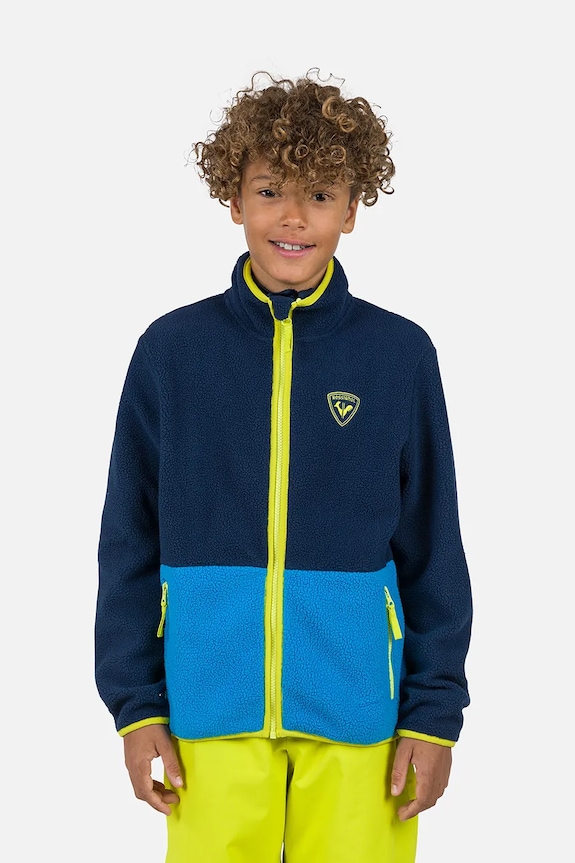 Rossignol hanorac polar pentru copii ALLTRACK cu modele bleumarin RLNYL08
