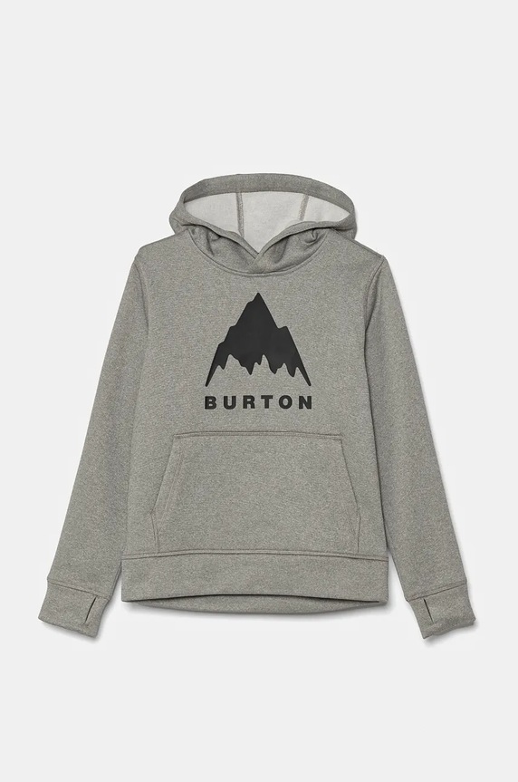 Детская кофта Burton OAK с капюшоном серый 162181