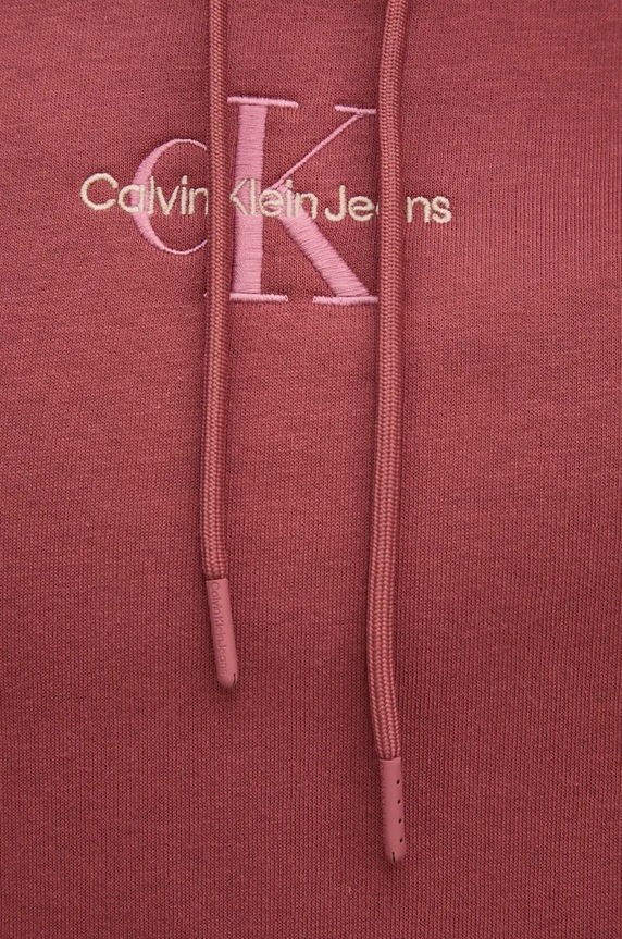 Μπλούζα Calvin Klein Jeans J30J325629 μπορντό