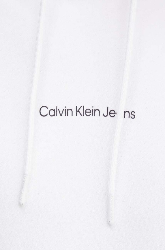 Calvin Klein Jeans bluza bawełniana J30J325639 biały