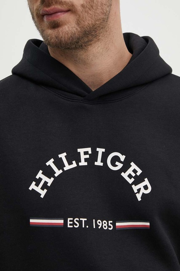 Dukserica Tommy Hilfiger MW0MW35568 crna