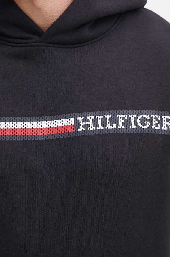 Dukserica Tommy Hilfiger MW0MW36737 crna