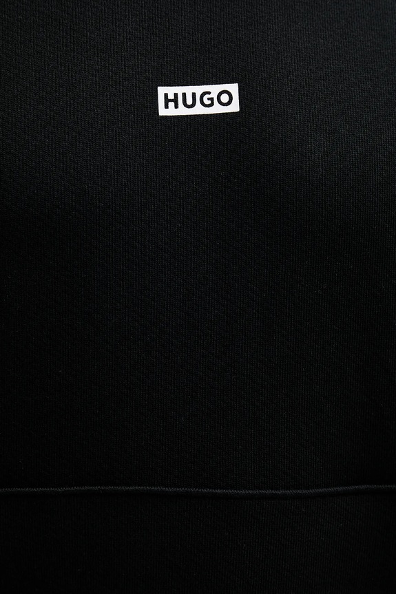 Hugo Blue bluza bawełniana Nazardo czarny 50510724