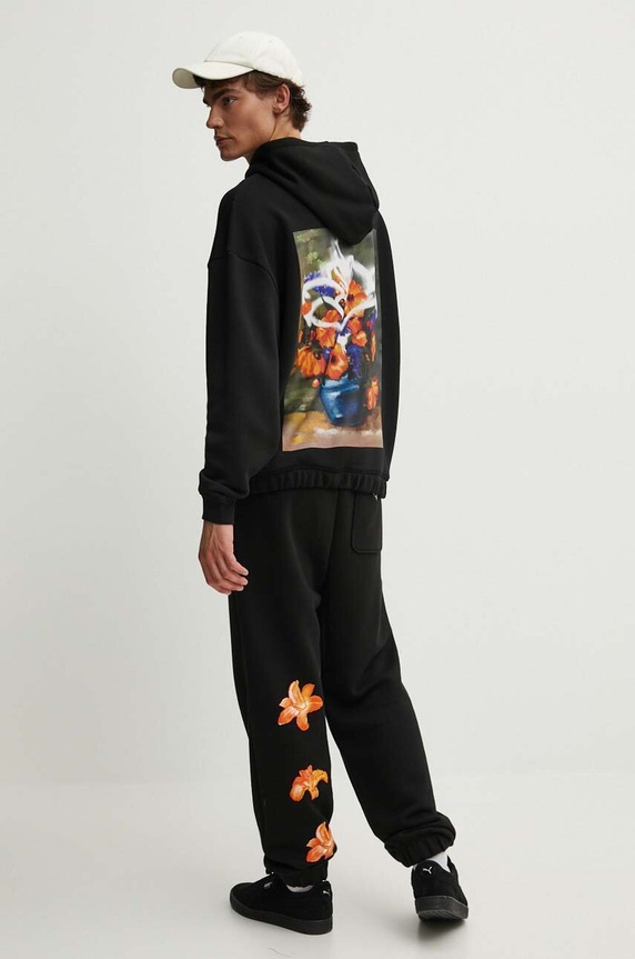 HUGO bluza czarny 50517408