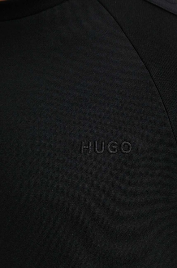 HUGO bluza bawełniana lounge 50520494 czarny