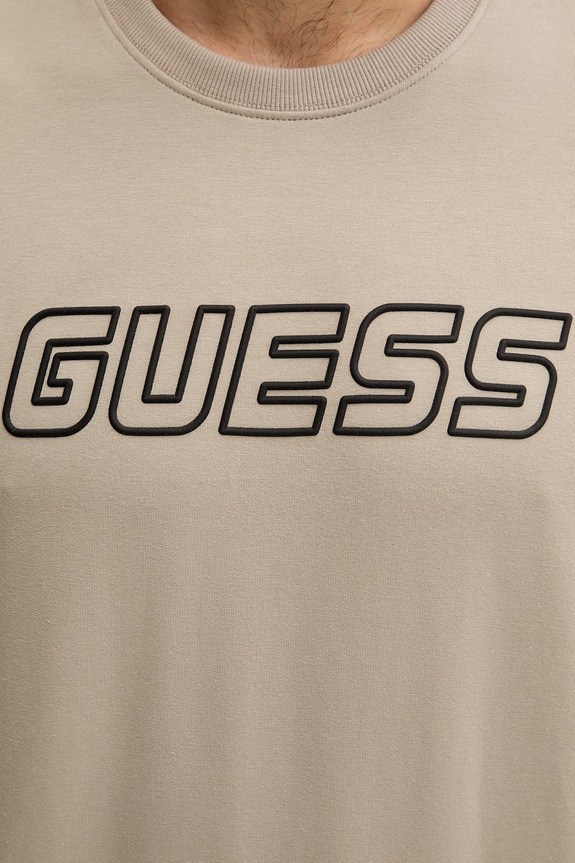 Μπλούζα Guess ARLO Z4GQ24.K6ZS1 μπεζ