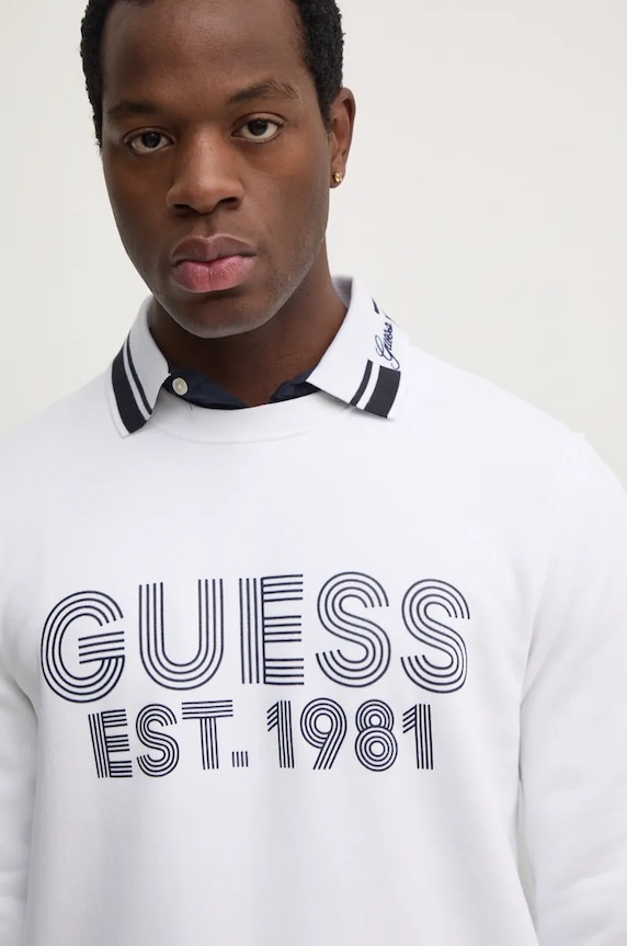 Guess bluza BEAU biały M4YQ08.K9Z21