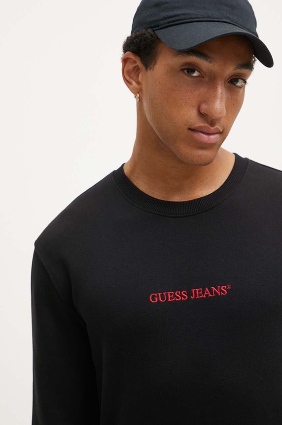 Guess Jeans bluza czarny M4YQ19.K9V31