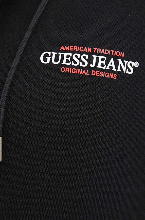 Μπλούζα Guess Jeans M4YQ27.K9V31 μαύρο
