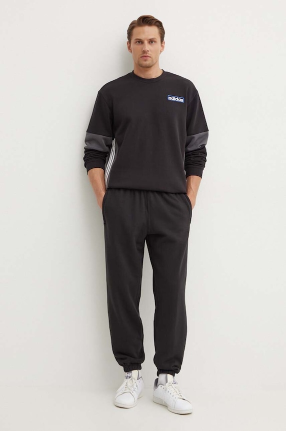 adidas Originals bluza Adibreak Crew IY4853 czarny AW24