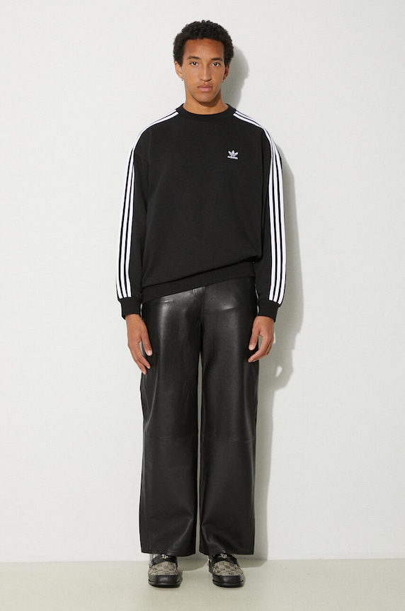 adidas Originals sweatshirt Adicolor Oversized Crew IZ1829 black AW24